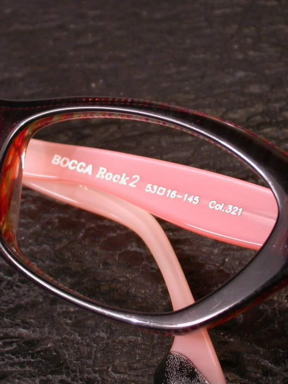 Face A Face Red Stripes Bocca Rock Stylish Eyeglasses Frames Hand Made in Italy